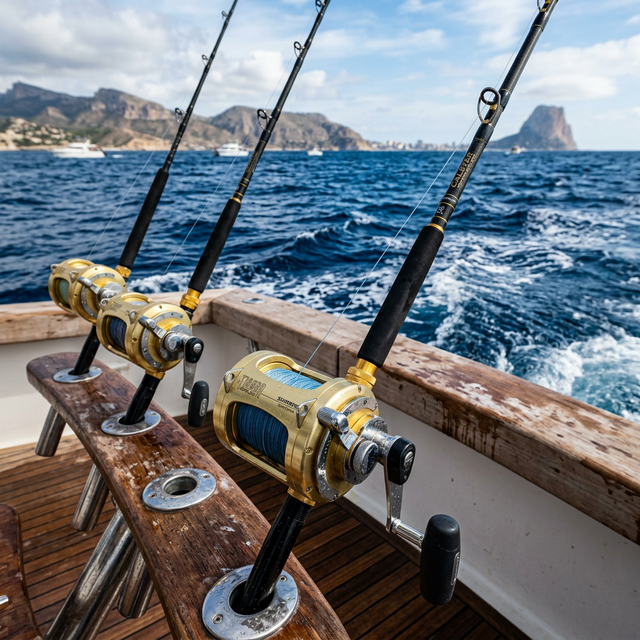 Barco charter pesca Alicante
