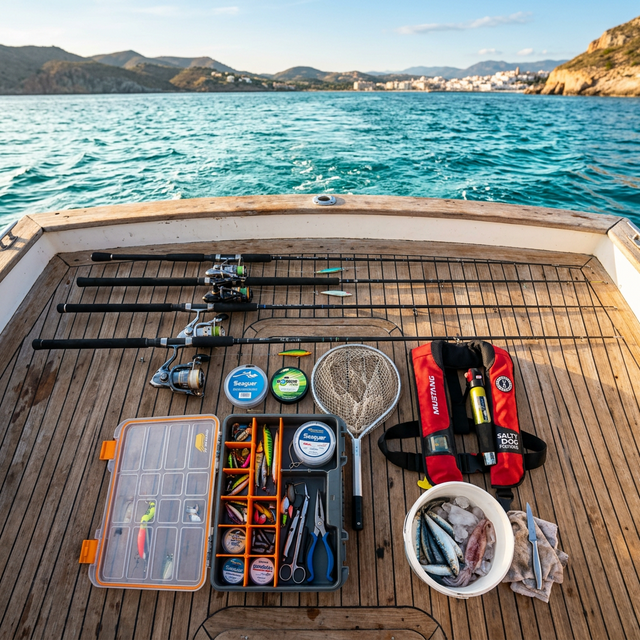 Salida de pesca marítima Alicante — Qué incluye